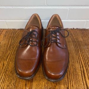 Ecco Men's Holton Apron Dress Style Leather Lace Up Loafers